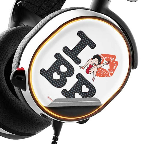 Betty Boop I Love BB SteelSeries Arctis 3 Skin